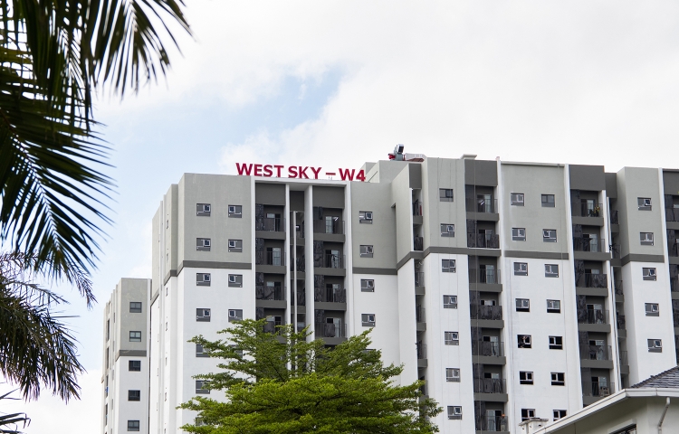 TIẾN ĐỘ XÂY DỰNG TÒA W4, WEST SKY – KHI NHỮNG NÉT CUỐI DẦN THÀNH HÌNH